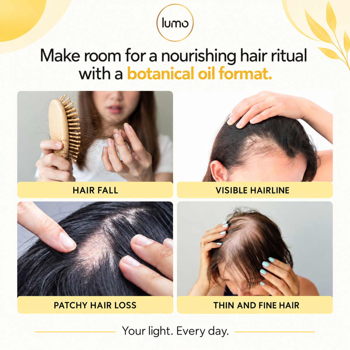 Lumo Botanical Hair Oil — Lumo gallery mockup