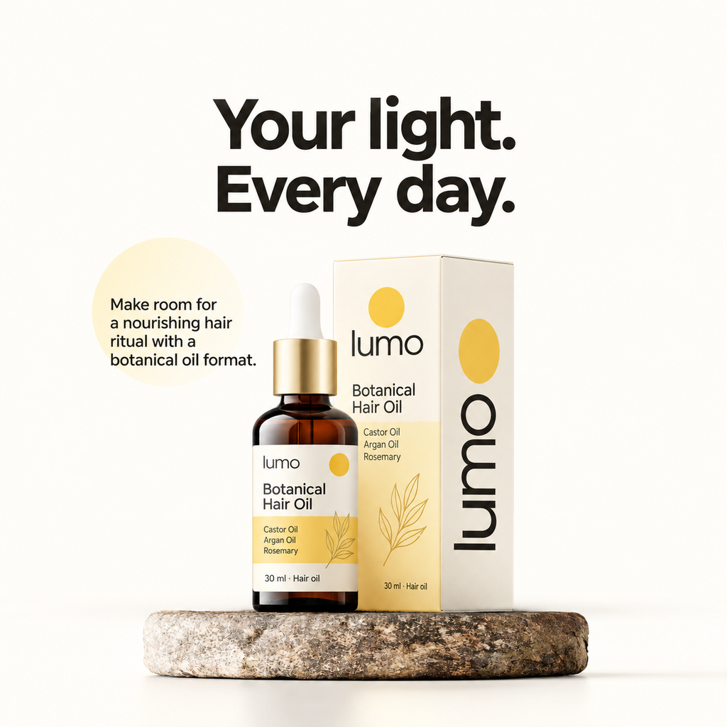 Lumo Botanical Hair Oil — Lumo gallery mockup