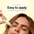 Lumo Eye Roll-On application illustration — English creative adaptation