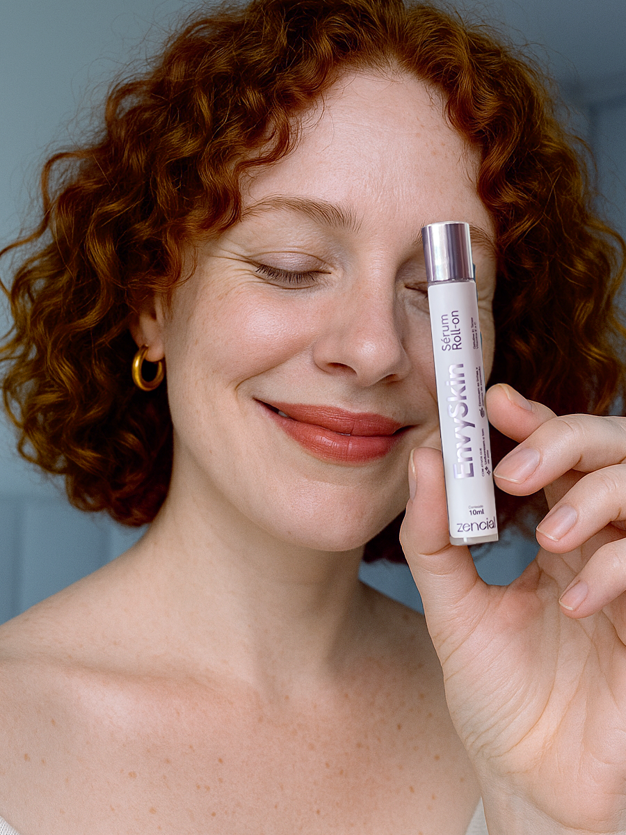 Aimee S. in original Zencial / EnvySkin product reference photography