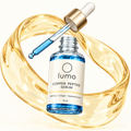 Lumo GHK-Cu Copper Peptide Serum — packaging design mockup