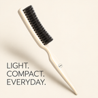 Lumo Finishing Comb — packaging design mockup