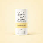 Lumo Flyaway Styling Stick — packaging design mockup